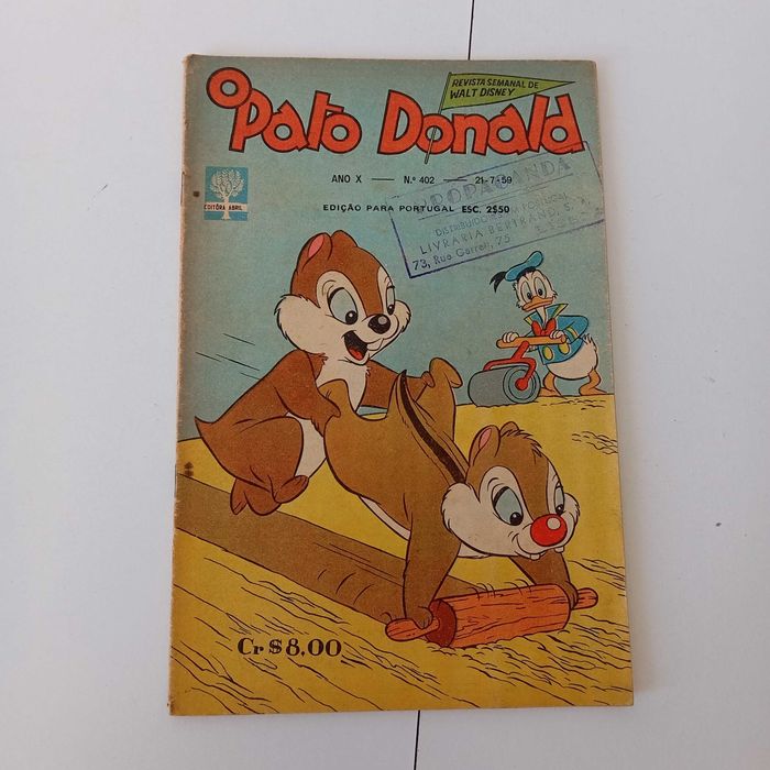 Revistas Abril Pato Donald e Zé Carioca - anos 50 a 70