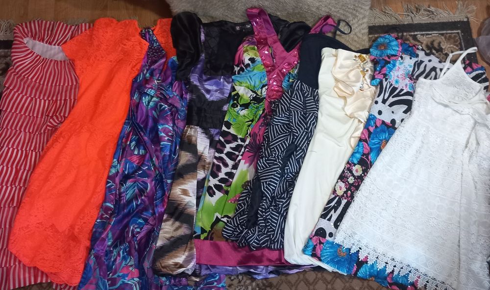 Лот Платье,туника, сарафан р.S