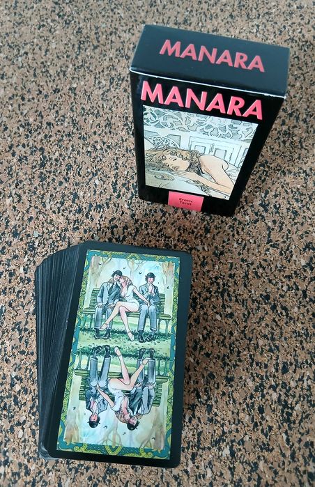 Cartas Erotic Tarot - ilustrações de Milo Manara