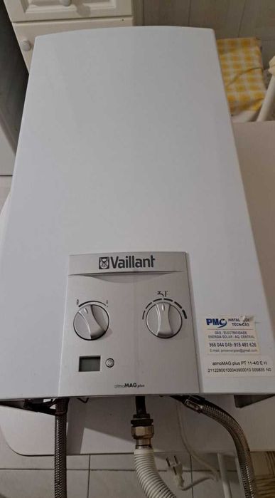 Esquentador Vaillant inteligente como novo pouco utilizado  150€