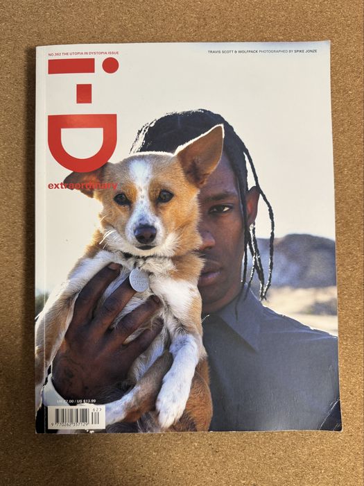 Журнал i-D, 2021 рік, обкладинка Travis Scott