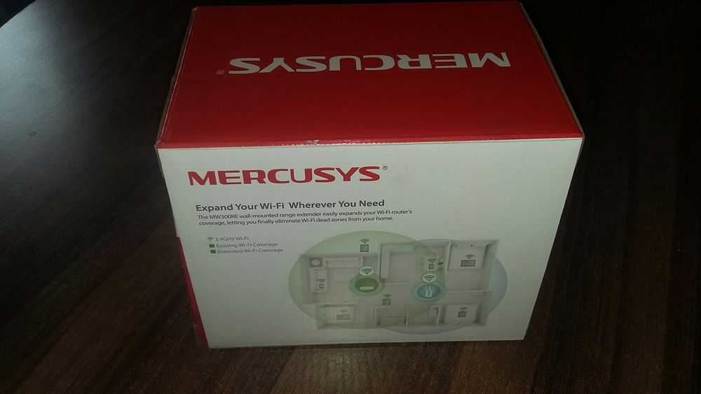 Wzmacniacz sygnalu MW 300 RE WI-FI .