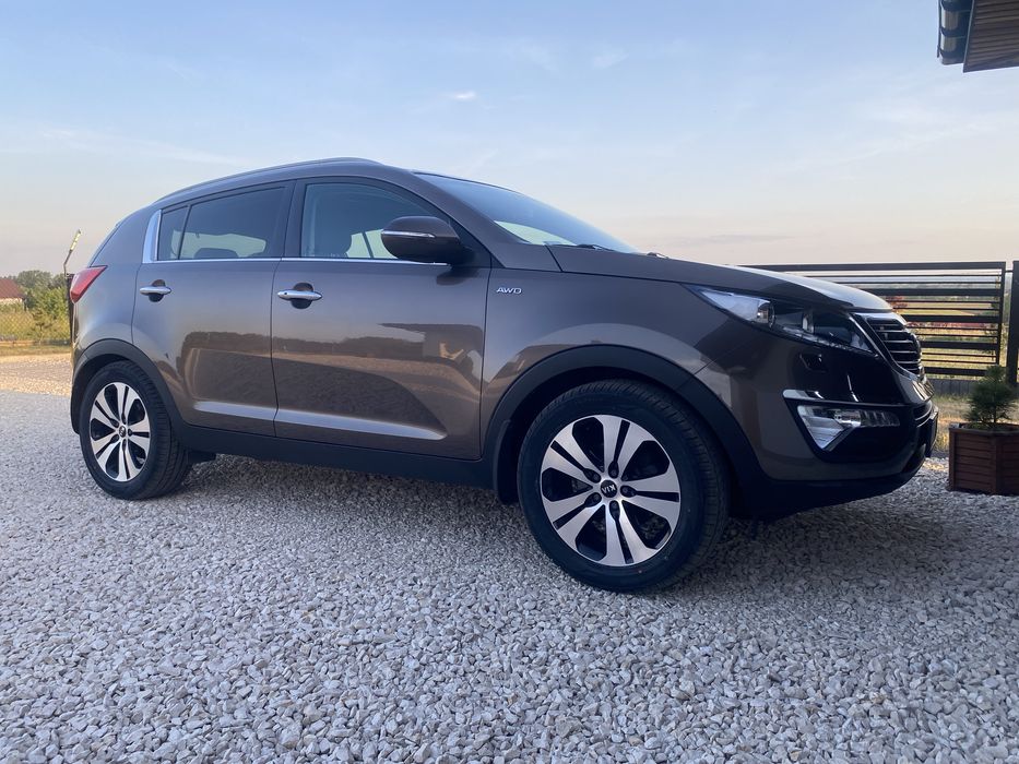 KIA Sportage III 2.0 163KM + LPG / AWD 4x4 / Skóra / Keyless/ Automat / Przebieg 144tyś /  Prywatna / Zadbana / Salon Polski /