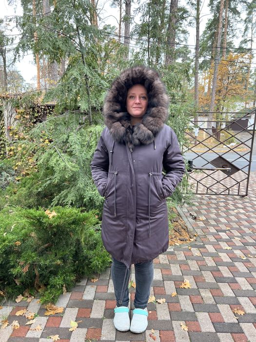 Парка з натурального хутра
