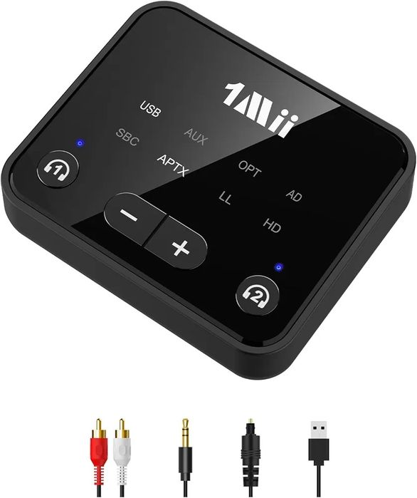 1Mii-BO6T6 Transmissor Bluetooth 5.3 para TV para fones de ouvido sem