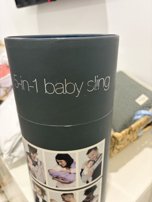 Sling Bebé 5 em 1 - Novo, Usado Uma Vez - À Venda449117932623636481