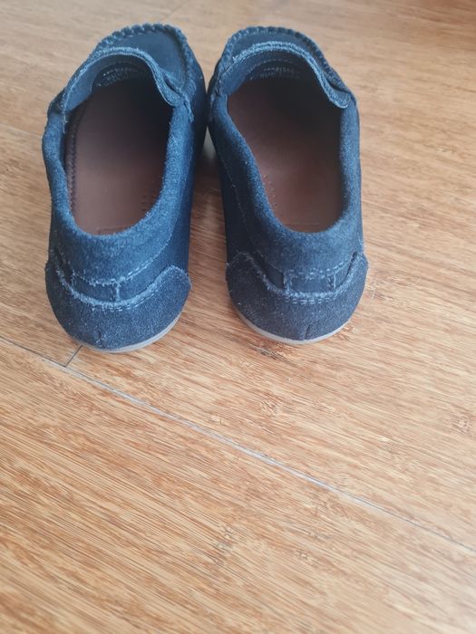 Granatowe mokasyny zara 31