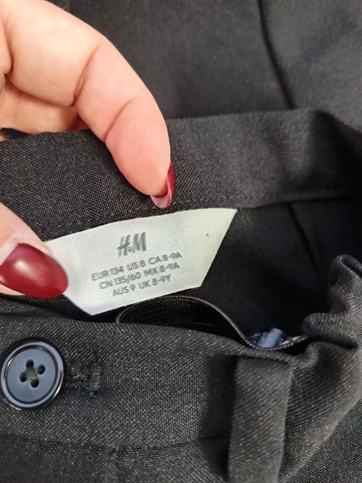 Fato (blazer+calça) preto 8/9 rapaz