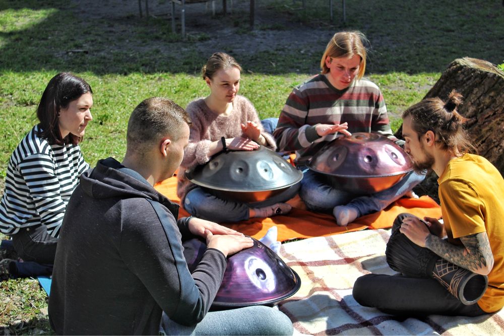 Ханг хэндпан обучение, уроки игры на хэндпане, Handpan, hang dram