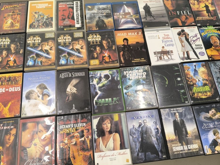 58 Filmes Twilight / Hobbit/ Piratas das caraibas / Star Wars / Harry