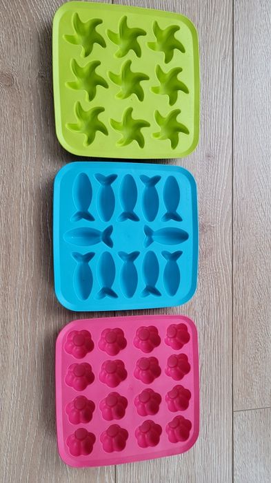 Foremki na lód, na kostki lodu Ikea 3sztuki nowe