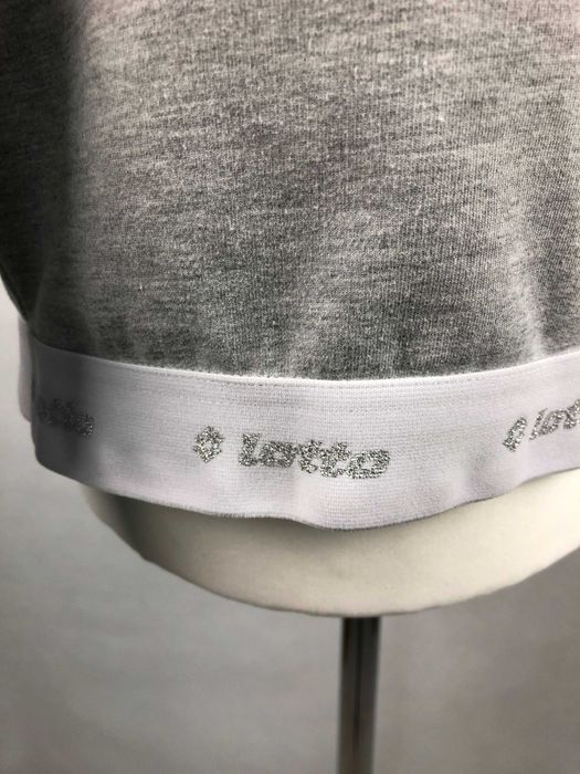 Szara bluza kangurka z kapturem LOTTO  M