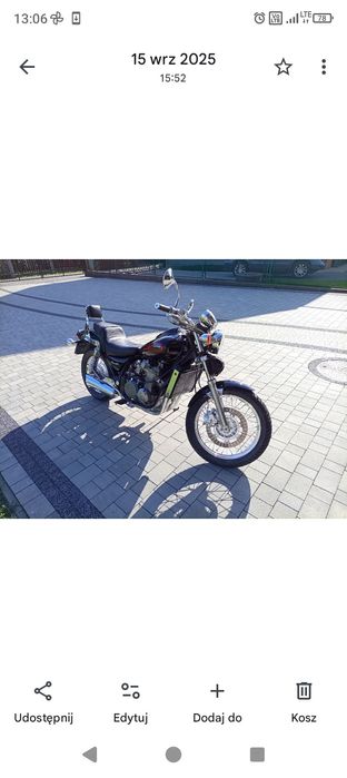 Motocykl  chopper cruiser