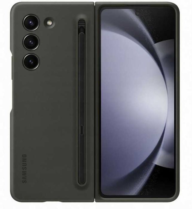 Plecki ochronne do Samsung Galaxy Z Fold5 – szare, elegancka ochrona