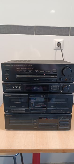 Pioneer XD-Z84T Vintage Hi-Fi – CD + Duplo Deck – Excelente Estado