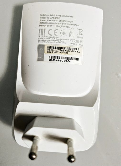 Uniwersalny wzmacniacz sygnału bezprzewodowego, WA850RE