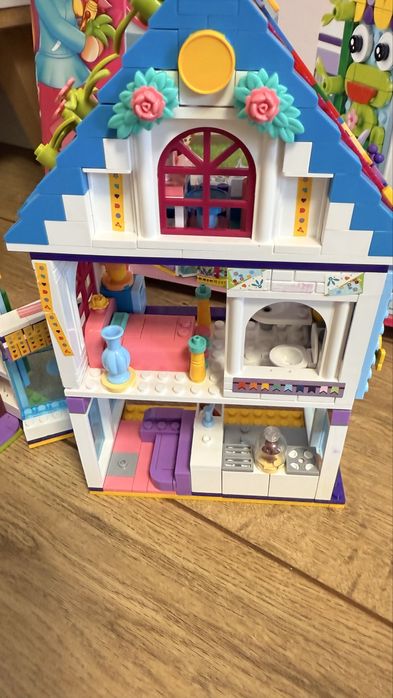 Конструктор sluban домик вилла 730 деталей + карета