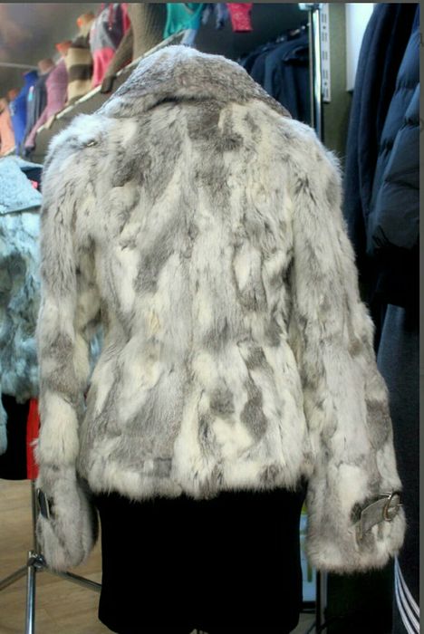 Шуба Tess с мехом кролика Распродажа!