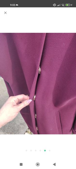 Кашемірове пальто демисезон 44-46