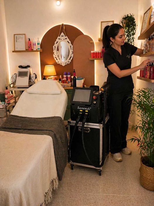 Máquina depilação a laser Multifunções