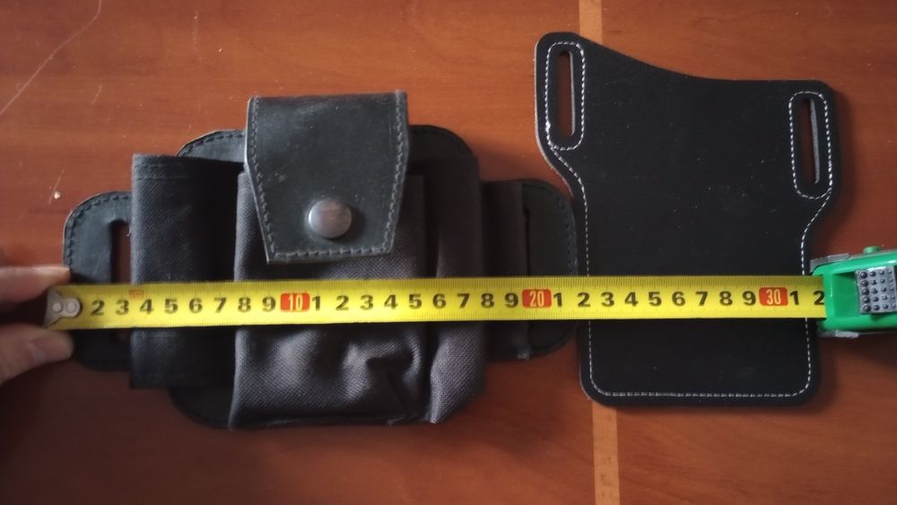 Pokrowce na leatherman surge oraz telefon  skóra/cordura