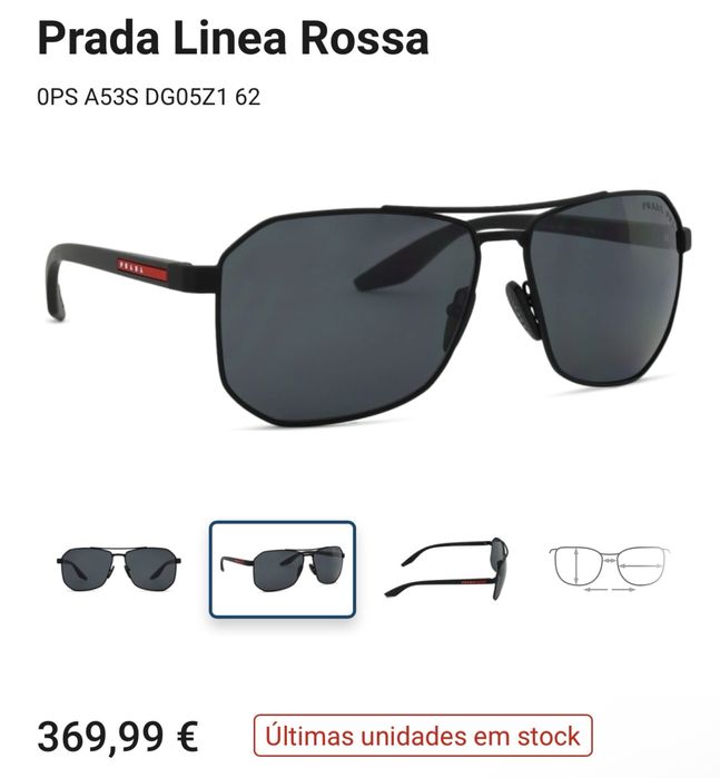 Oculos de Sol - Prada Linea Rossa