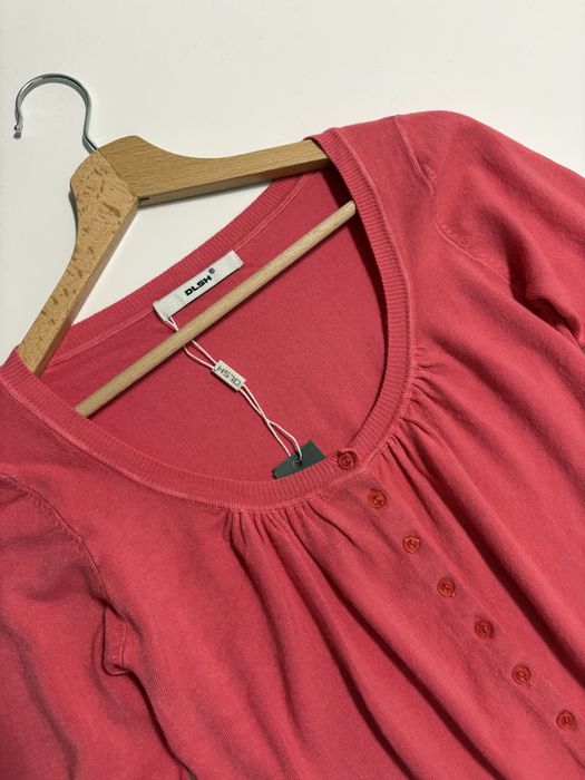 Kardigan sweterek damski bawelniany miecutki przyjemny elegancki S