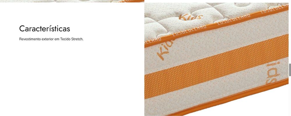 Colchão Kids Lusocolchão 2,00 x 0,90 Antialérgico e Super Confortável!