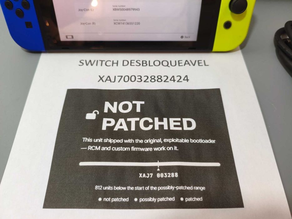 Nintendo Switch Desbloqueável