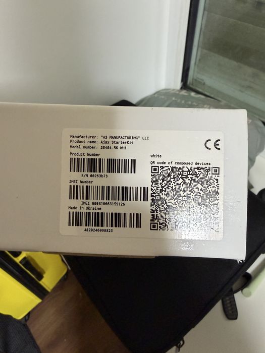 Сигналізація Ajax StarterKit White