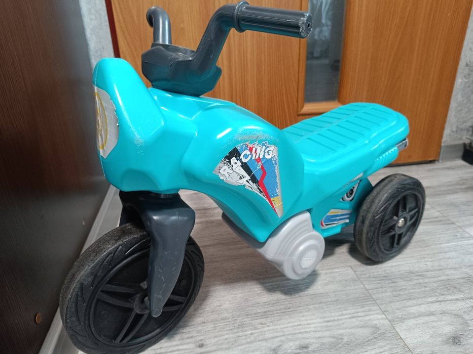 Motorek pepco niebieski