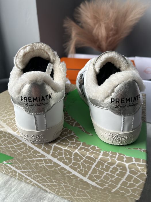Кеди з хутром преміата , premiata кеди . Розмір 40/25.5 см у наявності