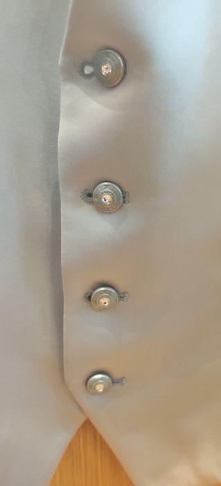 Colete casamento noivo prata - Carlo Pignatelli
