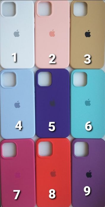 Чехол силиконовый IPhone,  Айфон 12 pro max. Soft-touhc покрытие