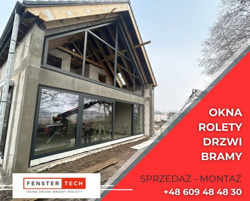 Okna na wymiar Bydgoszcz | Drzwi wejściowe | Żaluzje fasadowe stolarka