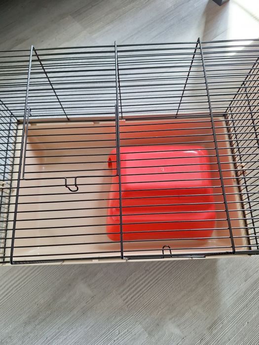 Klatka dla chomika z domkiem