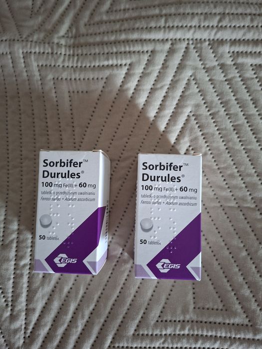 Żelazo 100mg Fe , 2 opakowania , OKAZJA 55zł