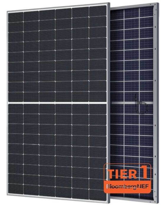 Фотоелектрична сонячна панель Hanersun HN21RN-54HT 500W bifacial, моно Роздріб! Гадяч. Наявність!