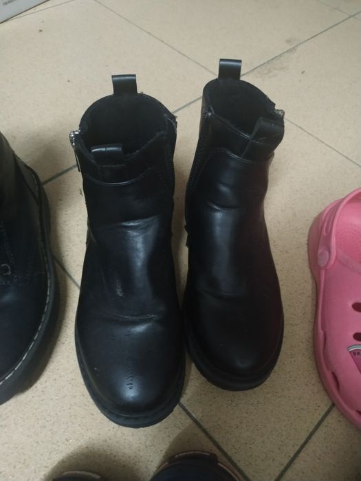 Conjunto de calçado para criança