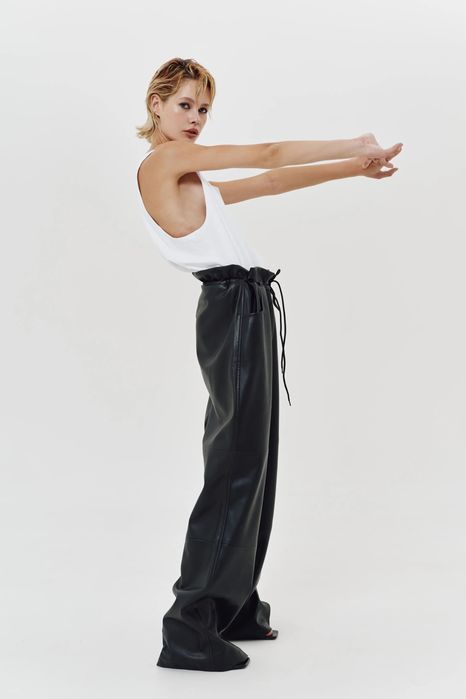 брюки "punky" keepstyle шкіряні