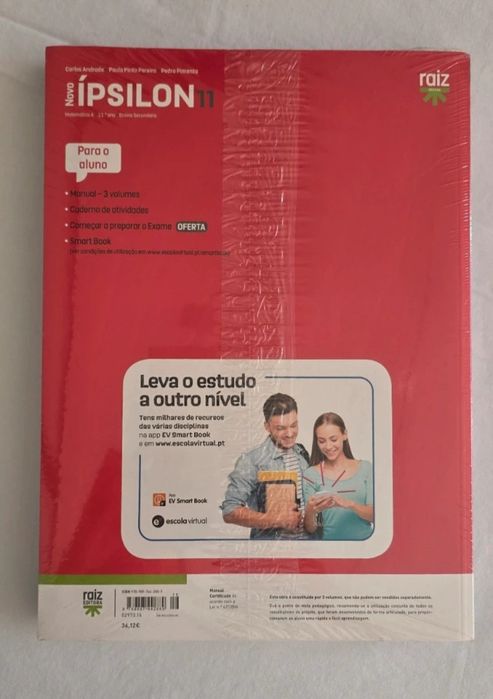 Livro 11 ano Matemática NOVOS
Conjunto de 3 manuais novos nunca utilizados ainda fechados na embalagem
Novos são 36,12€