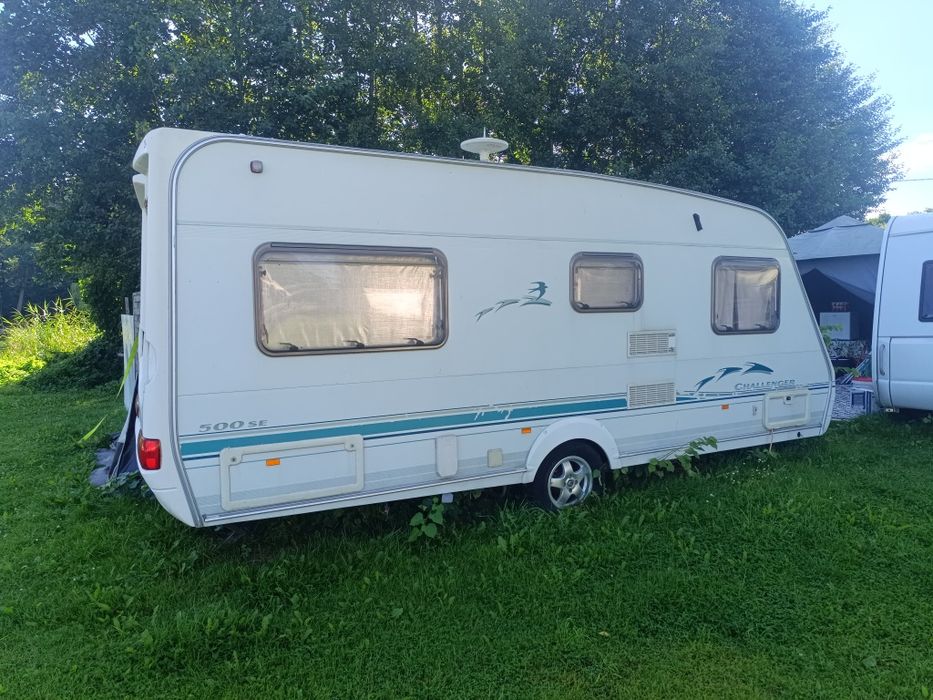 Przyczepa SWIFT CHALLENGER z namiotem