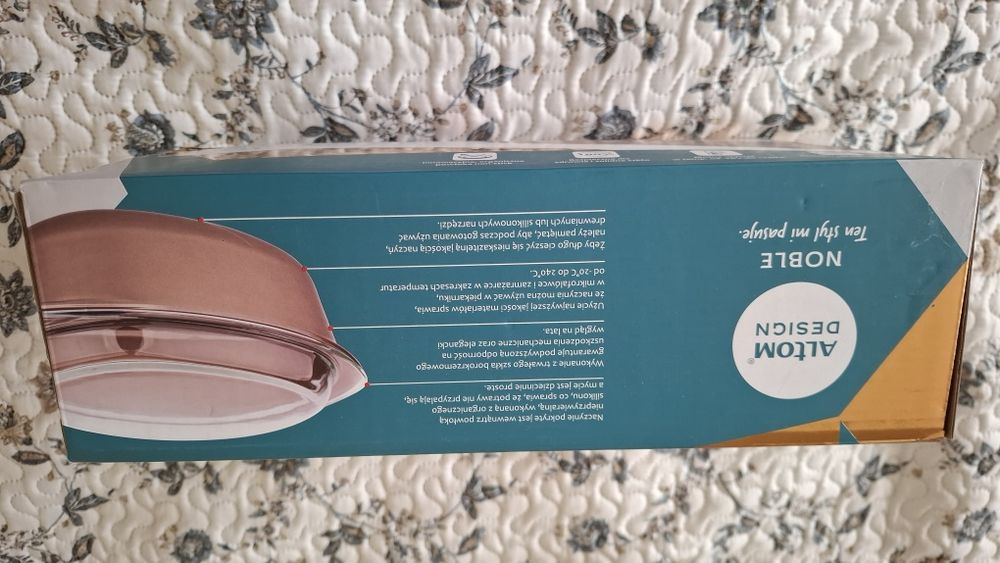 Naczynie żaroodporne szklane 3,5l  powłoka non-stick