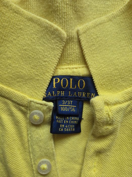Polówka z falbanką Ralph Lauren