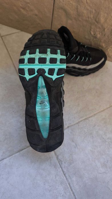 Nike Air Max 95 Black Aurora Green