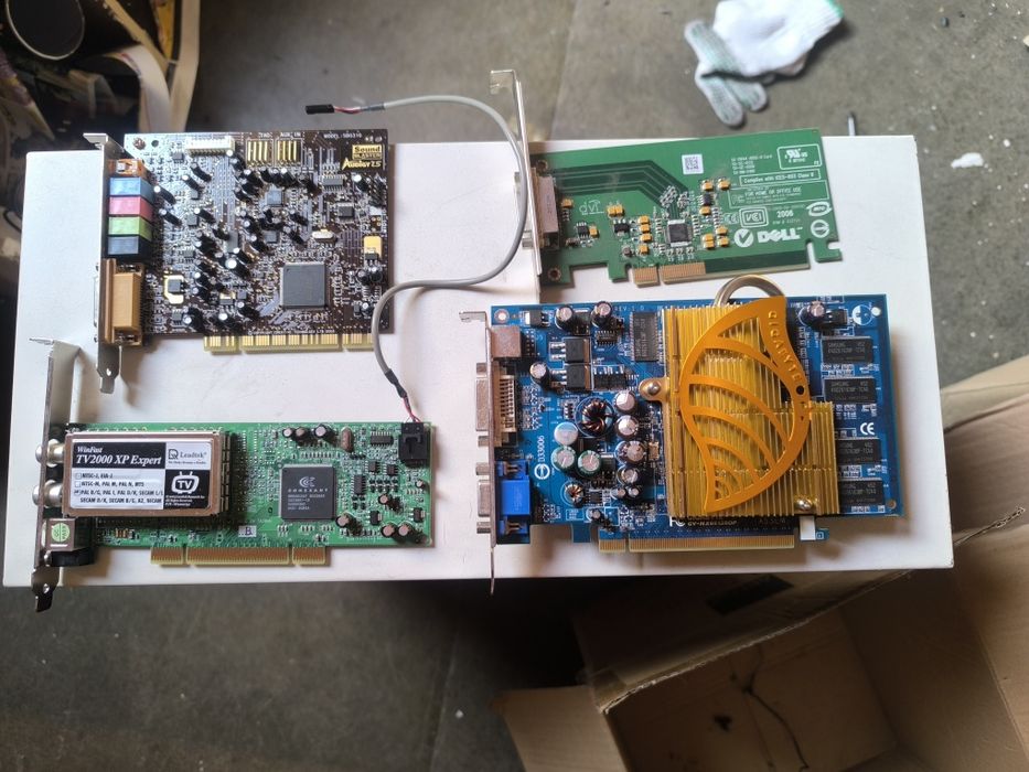 (Opis)RETRO MAXI PAKIET: 4 Płyty z CPU + 5GB RAM + 2x GRAFIKA dvi.