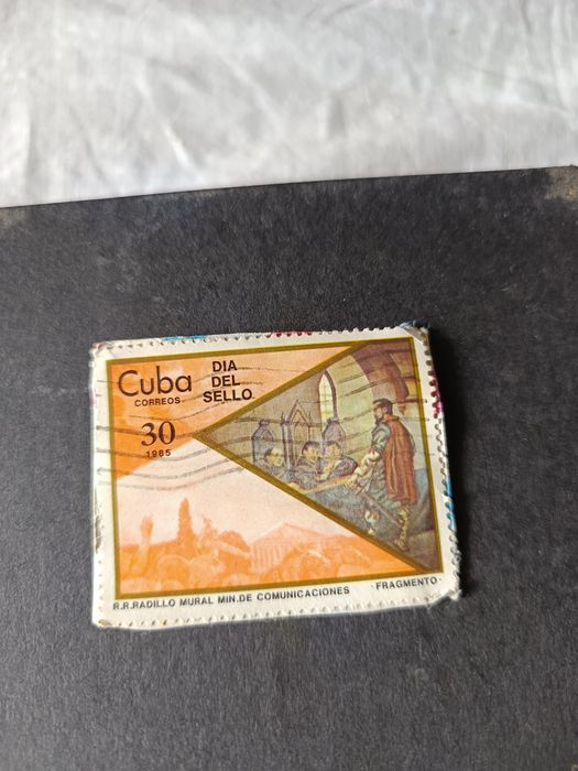 Selo de colleccao "Cuba"1982.