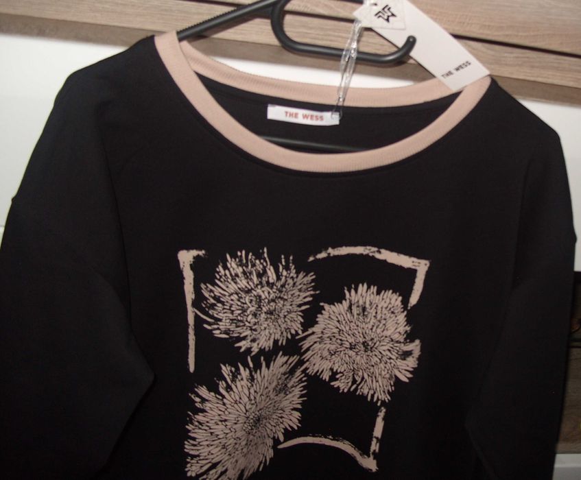 Bluzka rękaw 3/4_ Dmuchawce r. M/L_THE WESS_
