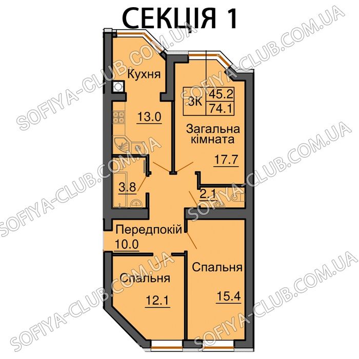 ‼️Єоселя Євідновлення Сертифікат Розстрочка ЖК Софія Клубний