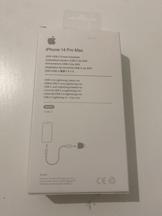 Carregador Original NOVO Rápido - iPhone ou Ipad